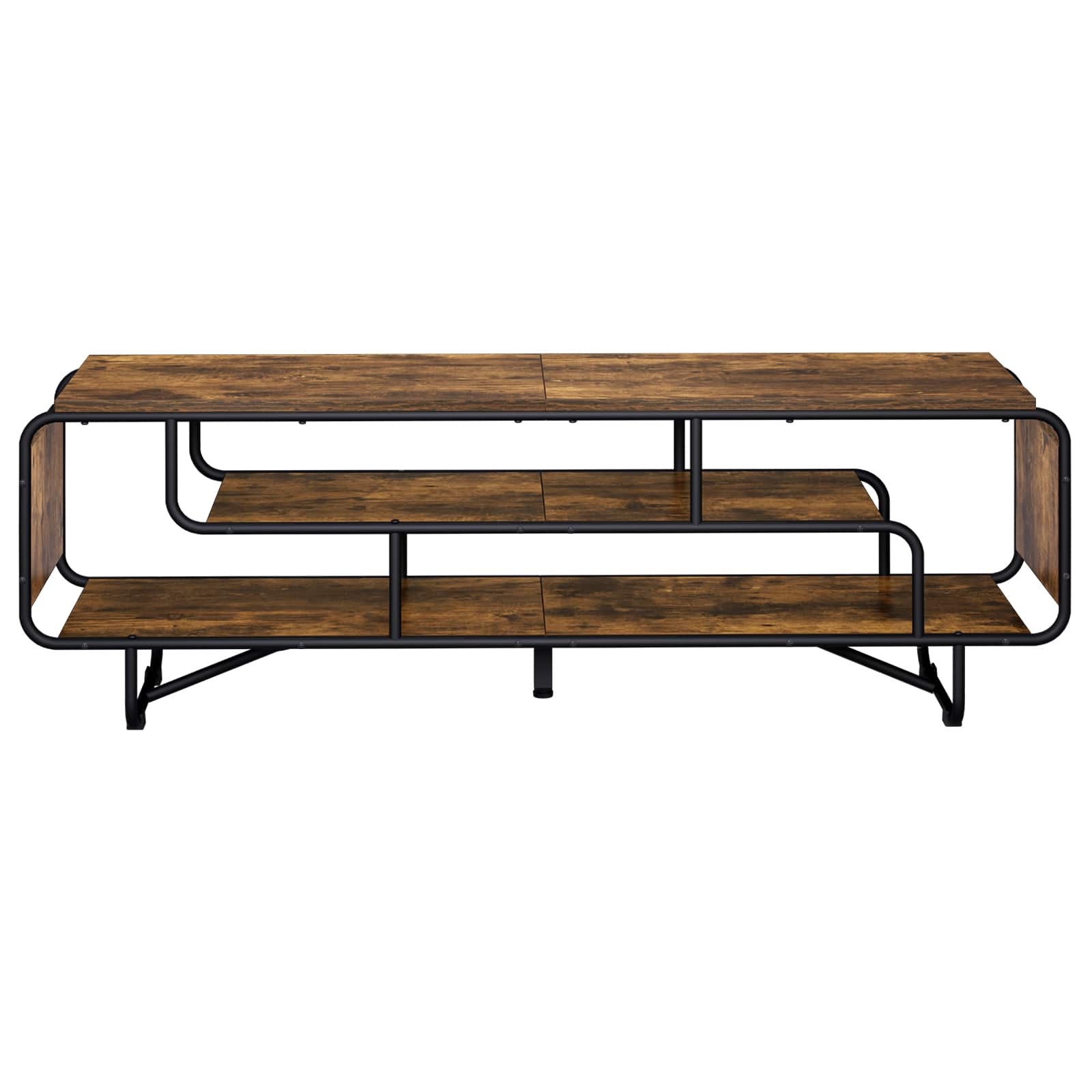 Βάση TV 140 x 36 x 45 εκ. Καπνισμένο Ξύλο Δρυός - Pakobazaar