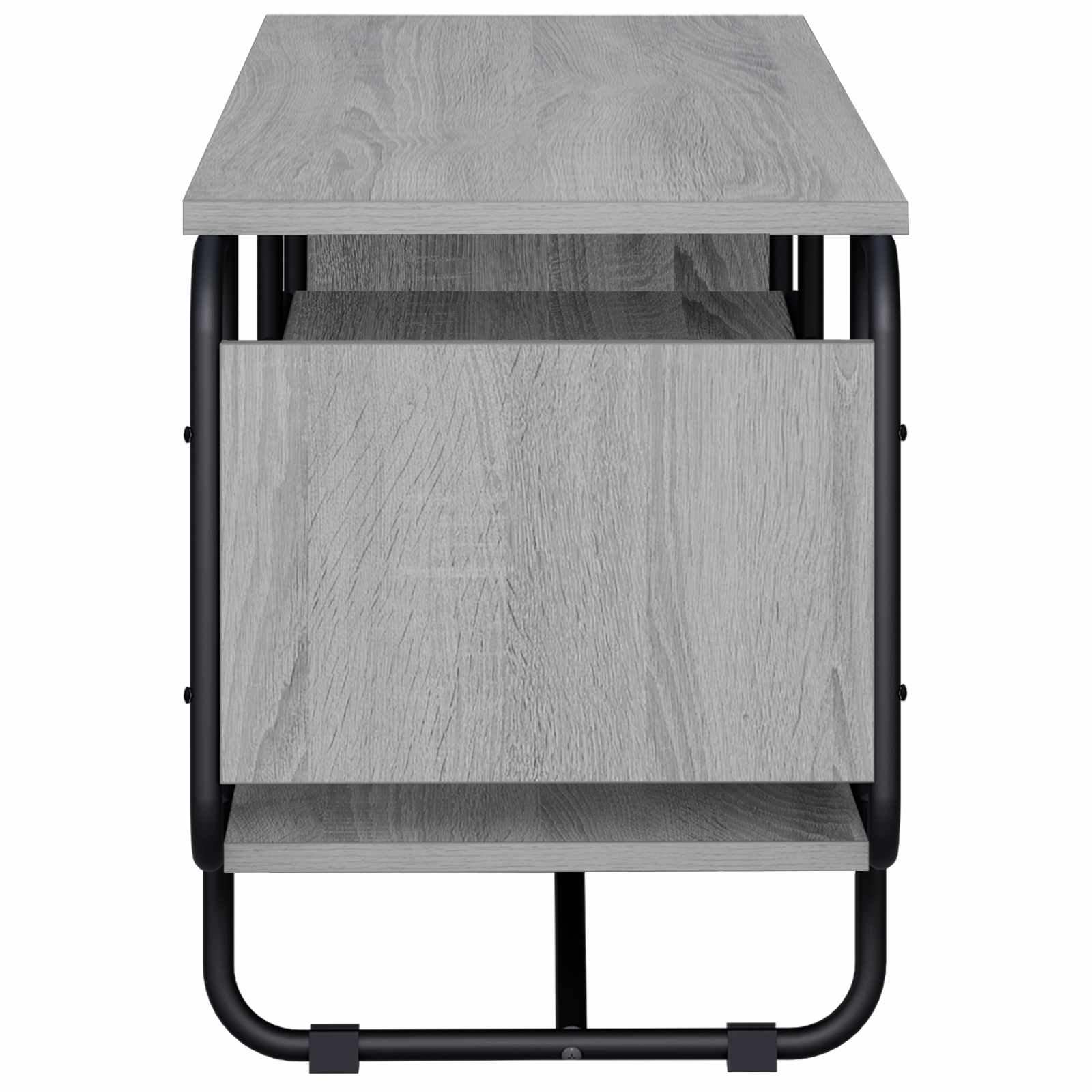 Βάση TV 140 x 36 x 45 εκ. Γκρι Sonoma Επεξεργασμένο Ξύλο - Pakobazaar