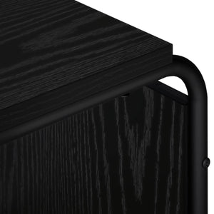 Βάση TV 180 x 36 x 45 εκ. Μαύρη Δρυς Επεξεργασμένο Ξύλο - Pakobazaar