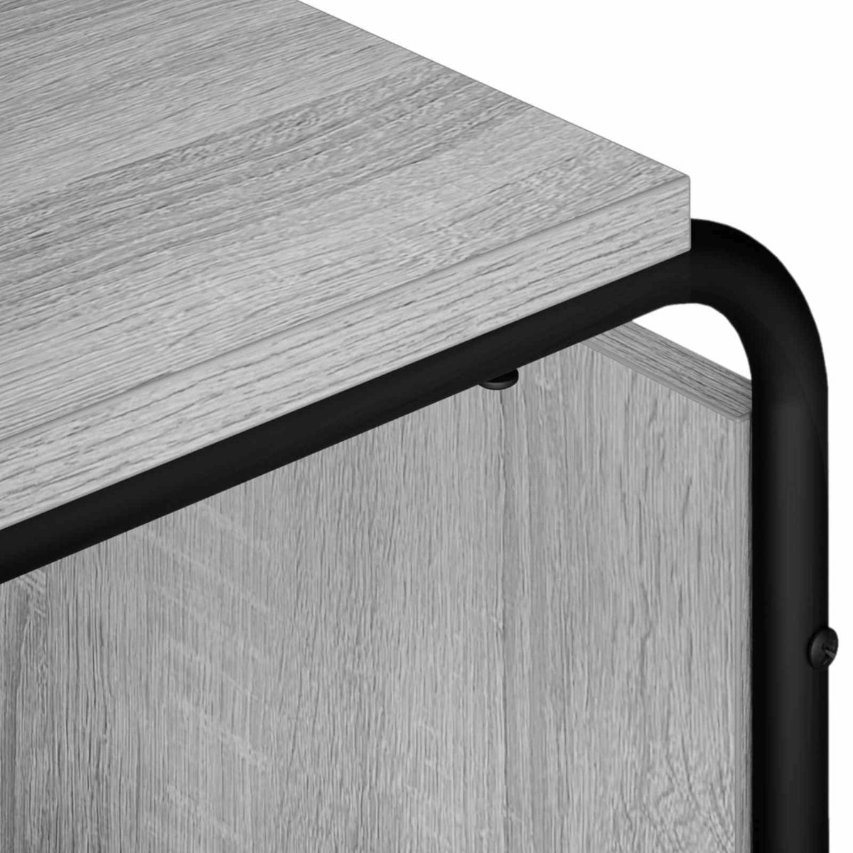 Βάση TV 180 x 36 x 45 εκ. Γκρι Sonoma Επεξεργασμένο Ξύλο