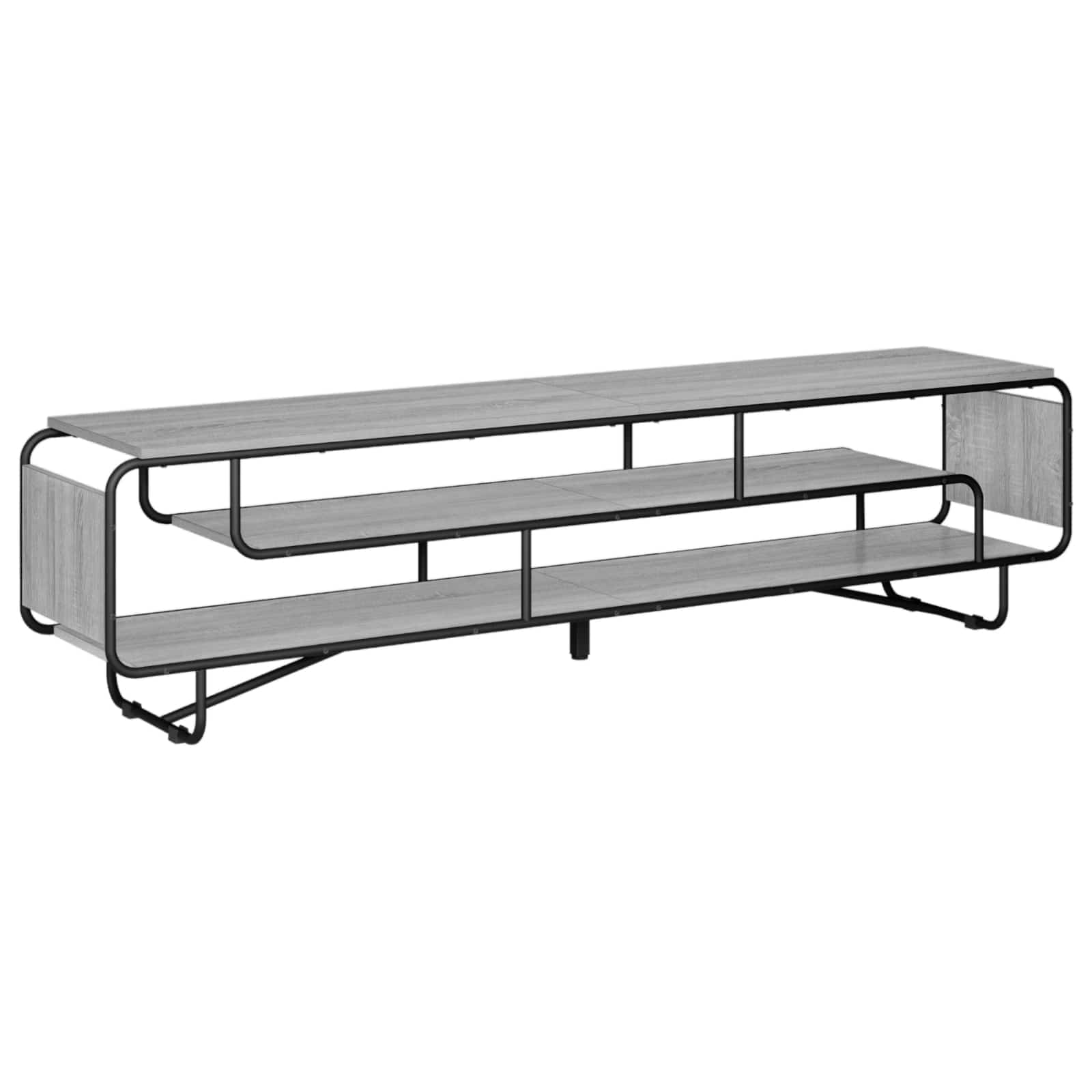 Βάση TV 180 x 36 x 45 εκ. Γκρι Sonoma Επεξεργασμένο Ξύλο