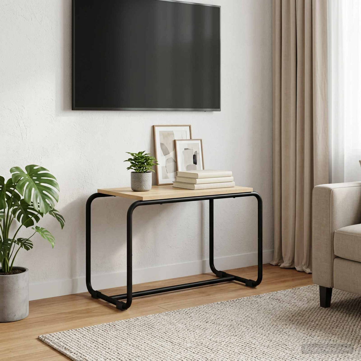 Βάση TV 60 x 35.5 x 42 cm Sonoma Δρυς Επεξεργασμένο Ξύλο