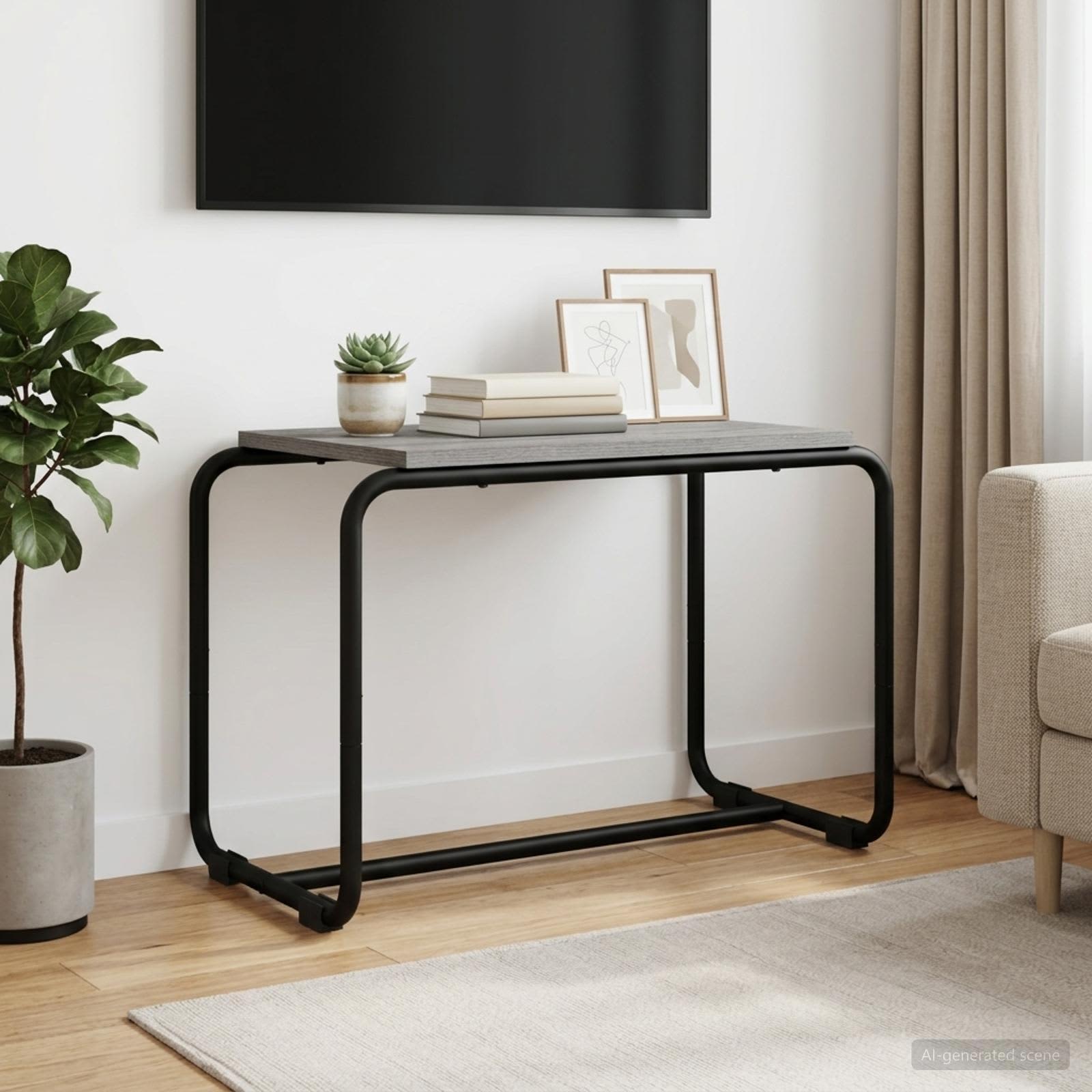 Βάση TV 60 x 35.5 x 42 cm Γκρι Sonoma Επεξεργασμένο Ξύλο - Pakobazaar