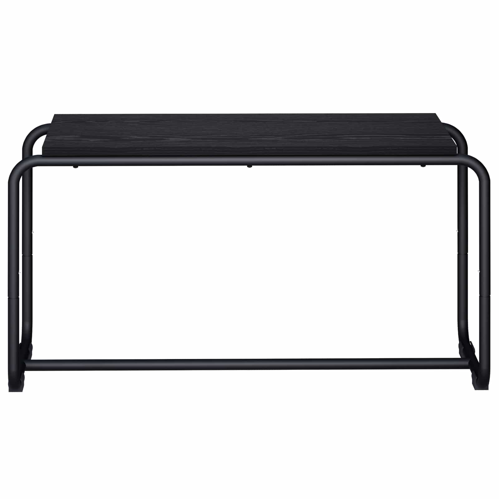 Βάση TV 80 x 35.5 x 42 cm Μαύρη Δρυς Επεξεργασμένο Ξύλο