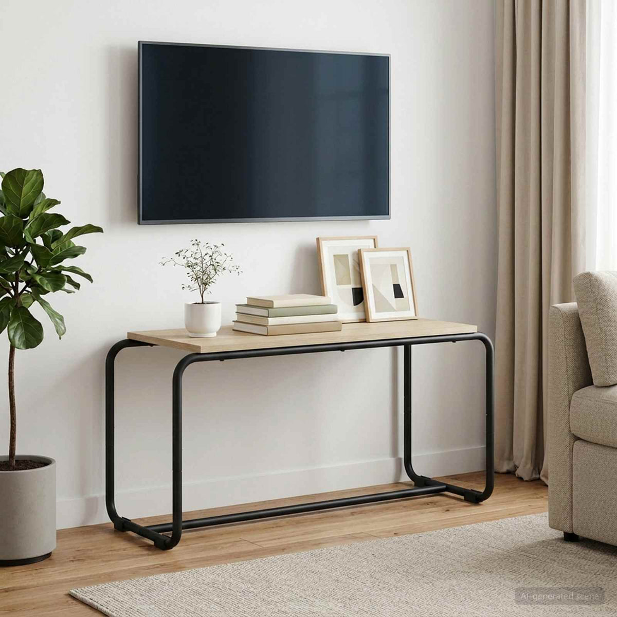 Βάση TV 80 x 35.5 x 42 cm Sonoma Δρυς Επεξεργασμένο Ξύλο