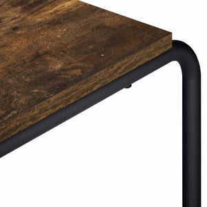 Βάση TV 80 x 35.5 x 42 cm Καπνισμένο Ξύλο Δρυός - Pakobazaar