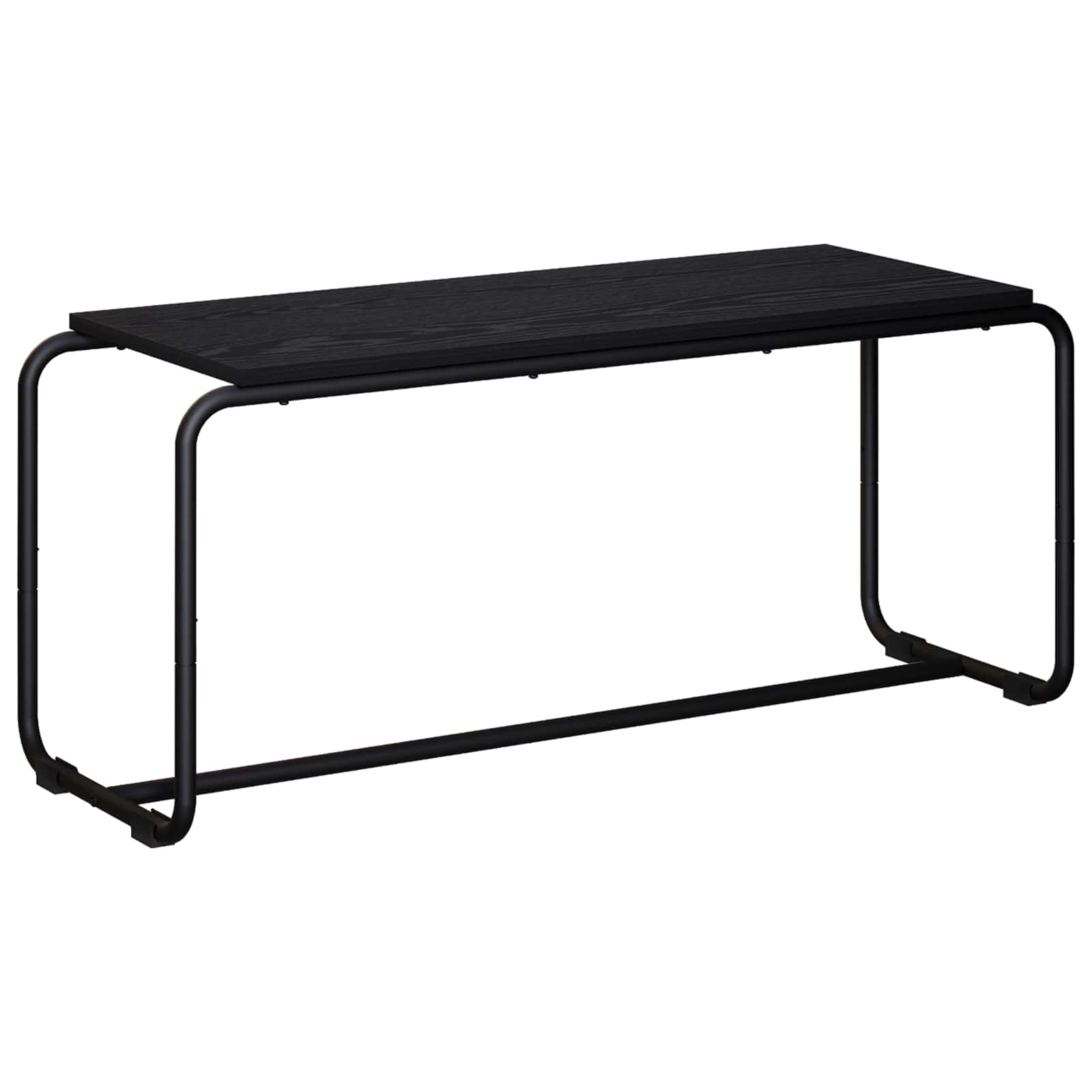 Βάση TV 98 x 35,5 x 42 cm Μαύρη Δρυς Επεξεργασμένο Ξύλο