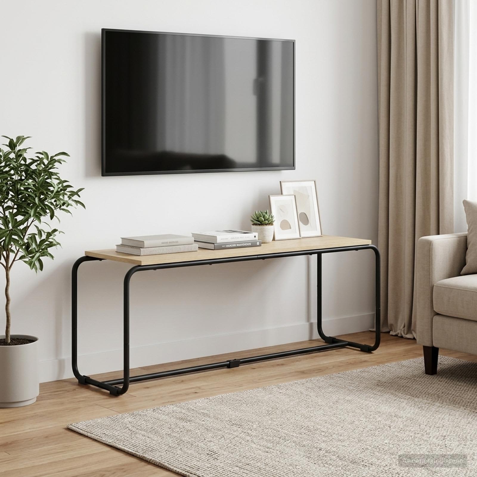 Βάση TV 113.5 x 35.5 x 42 cm Sonoma Δρυς Επεξεργασμένο Ξύλο