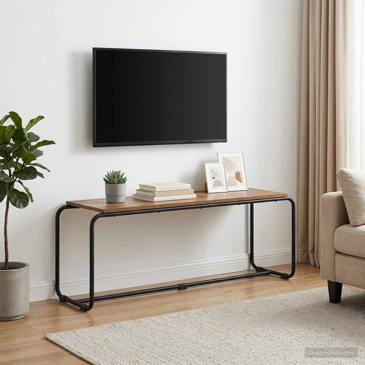 Βάση TV 113.5 x 35.5 x 42 cm Παλαιωμένο ξύλο Επεξεργασμένο Ξύλο - Pakobazaar