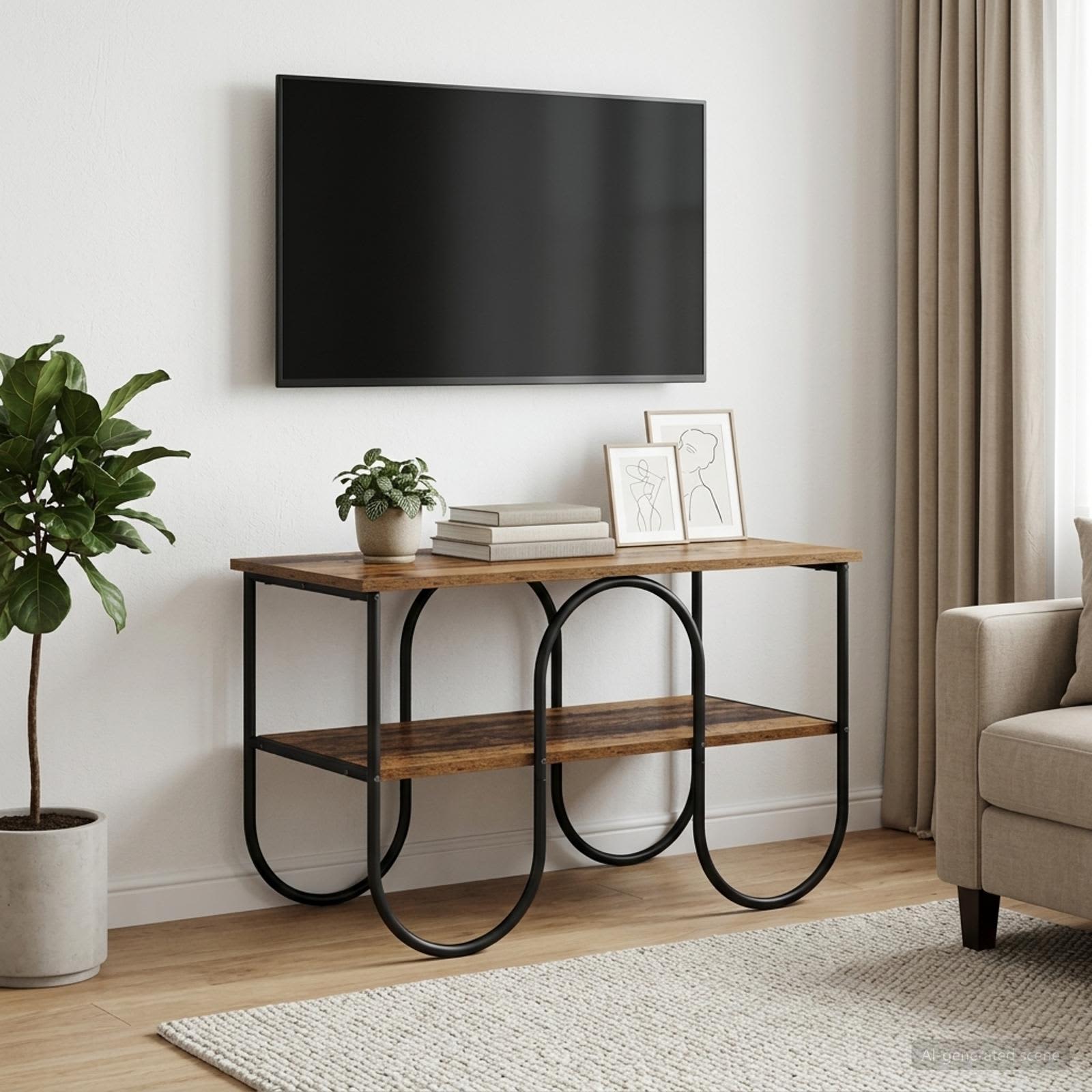 Βάση TV 80 x 40 x 50 cm Παλαιωμένο ξύλο Επεξεργασμένο Ξύλο