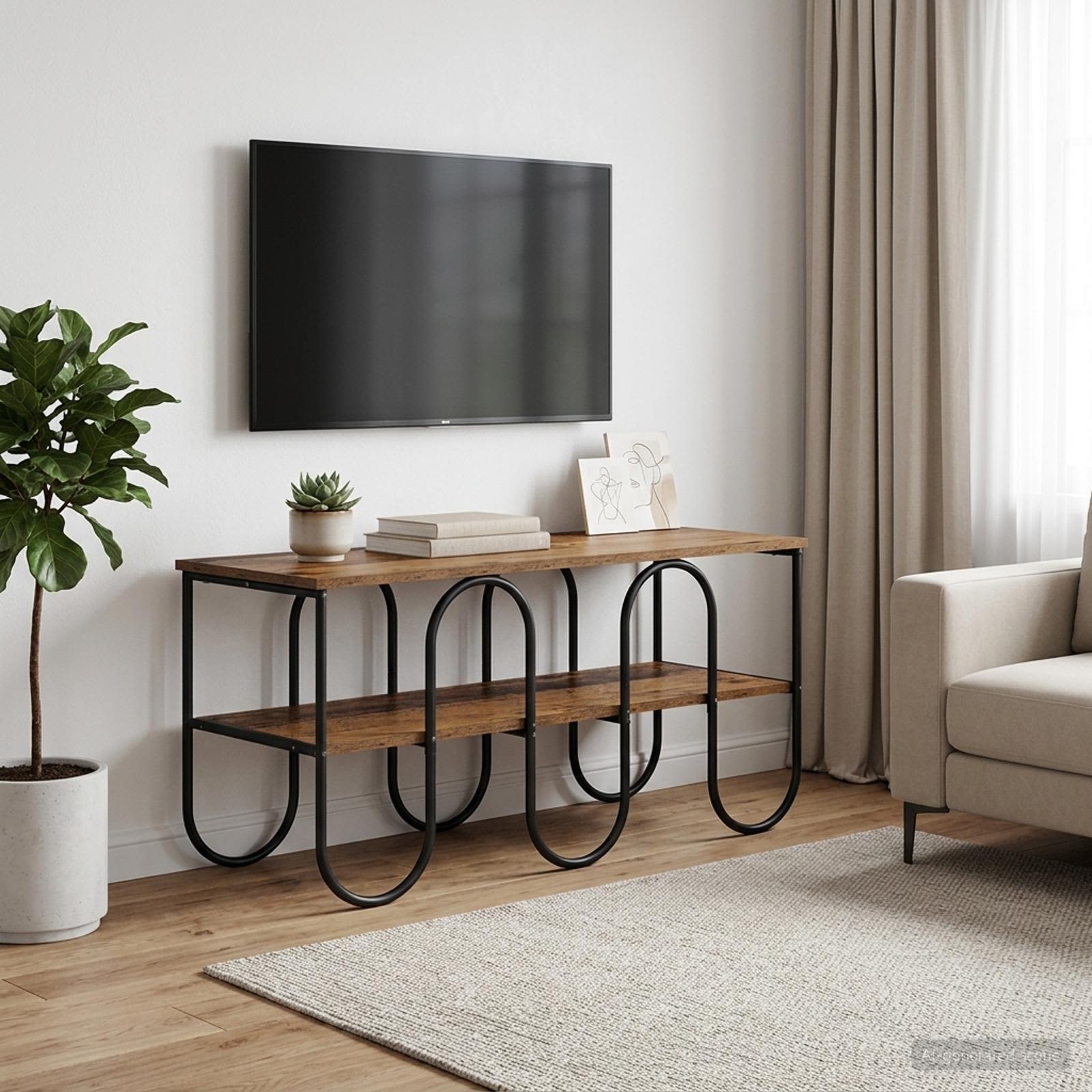 Βάση TV 100 x 40 x 50 cm Παλαιωμένο ξύλο Επεξεργασμένο Ξύλο