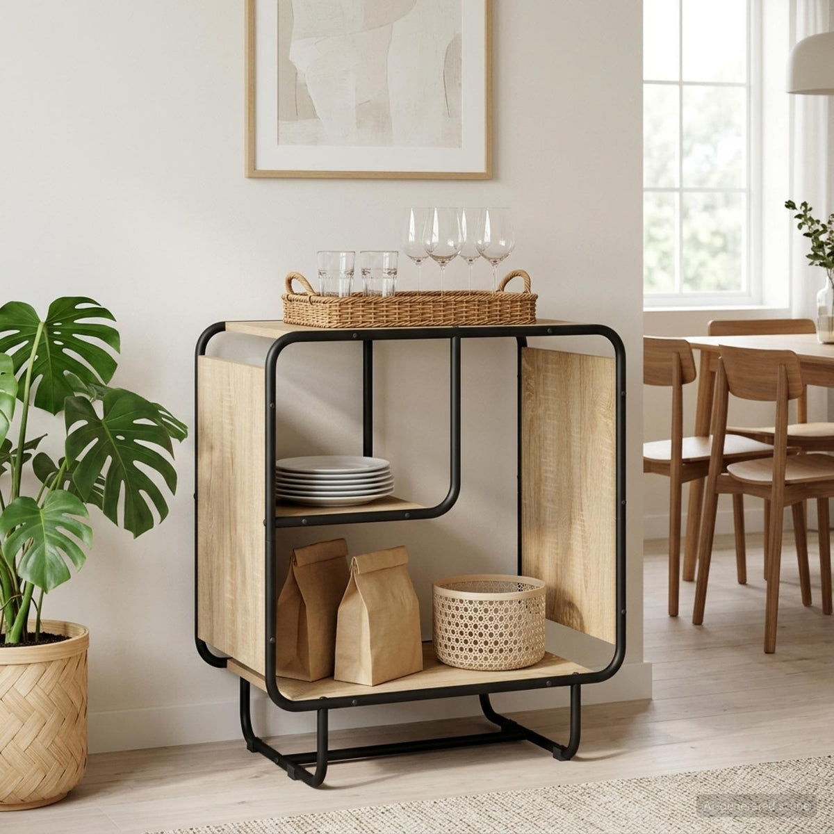Μπουφές Sonoma Δρυς 60 x 37,5 x 64,5 cm Επεξεργασμένο Ξύλο