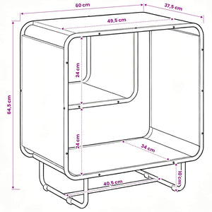 Μπουφές Sonoma Δρυς 60 x 37,5 x 64,5 cm Επεξεργασμένο Ξύλο