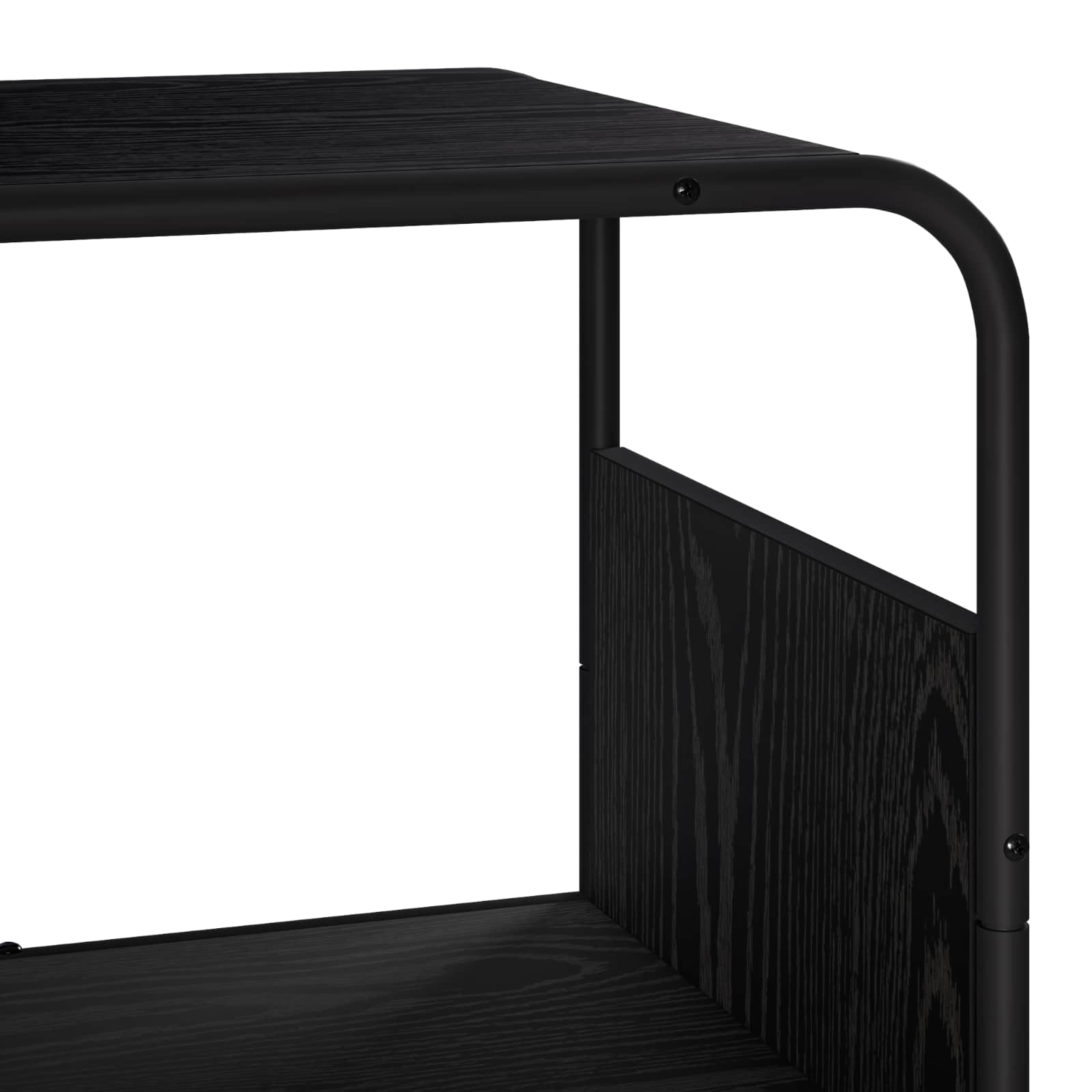 Ψηλός μπουφές Μαύρη Δρυς 60 x 37.5 x 144 cm Επεξεργασμένο Ξύλο