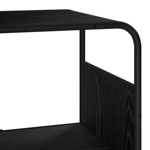 Ψηλός μπουφές Μαύρη Δρυς 60 x 37.5 x 144 cm Επεξεργασμένο Ξύλο