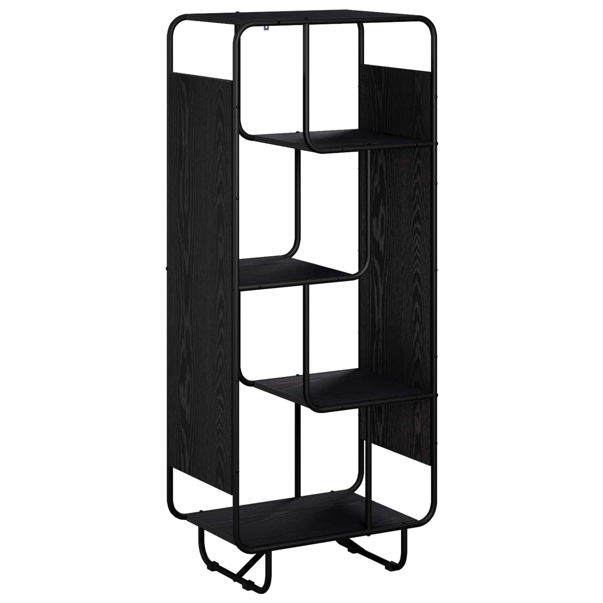 Ψηλός μπουφές Μαύρη Δρυς 60 x 37.5 x 144 cm Επεξεργασμένο Ξύλο