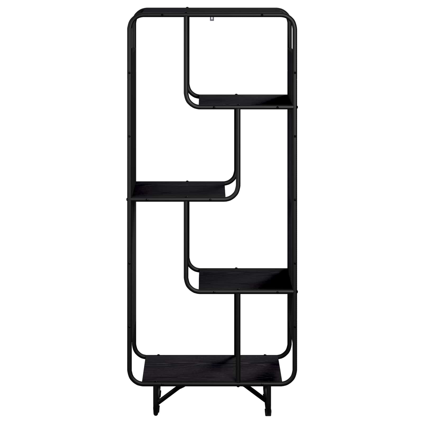 Ψηλός μπουφές Μαύρη Δρυς 60 x 37.5 x 144 cm Επεξεργασμένο Ξύλο