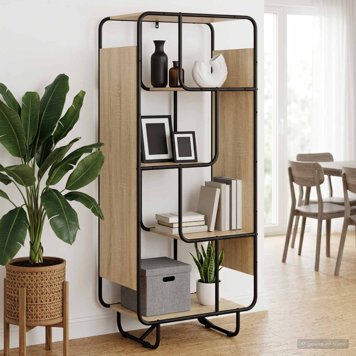 Ψηλός μπουφές Sonoma Δρυς 60 x 37.5 x 144 cm Επεξεργασμένο Ξύλο