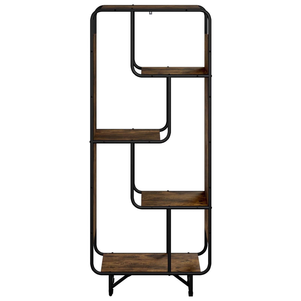 Ψηλός μπουφές Καπνισμένο Ξύλο Δρυός 60 x 37.5 x 144 cm
