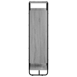 Ψηλός μπουφές Γκρι Sonoma 60 x 37.5 x 144 cm Επεξεργασμένο Ξύλο