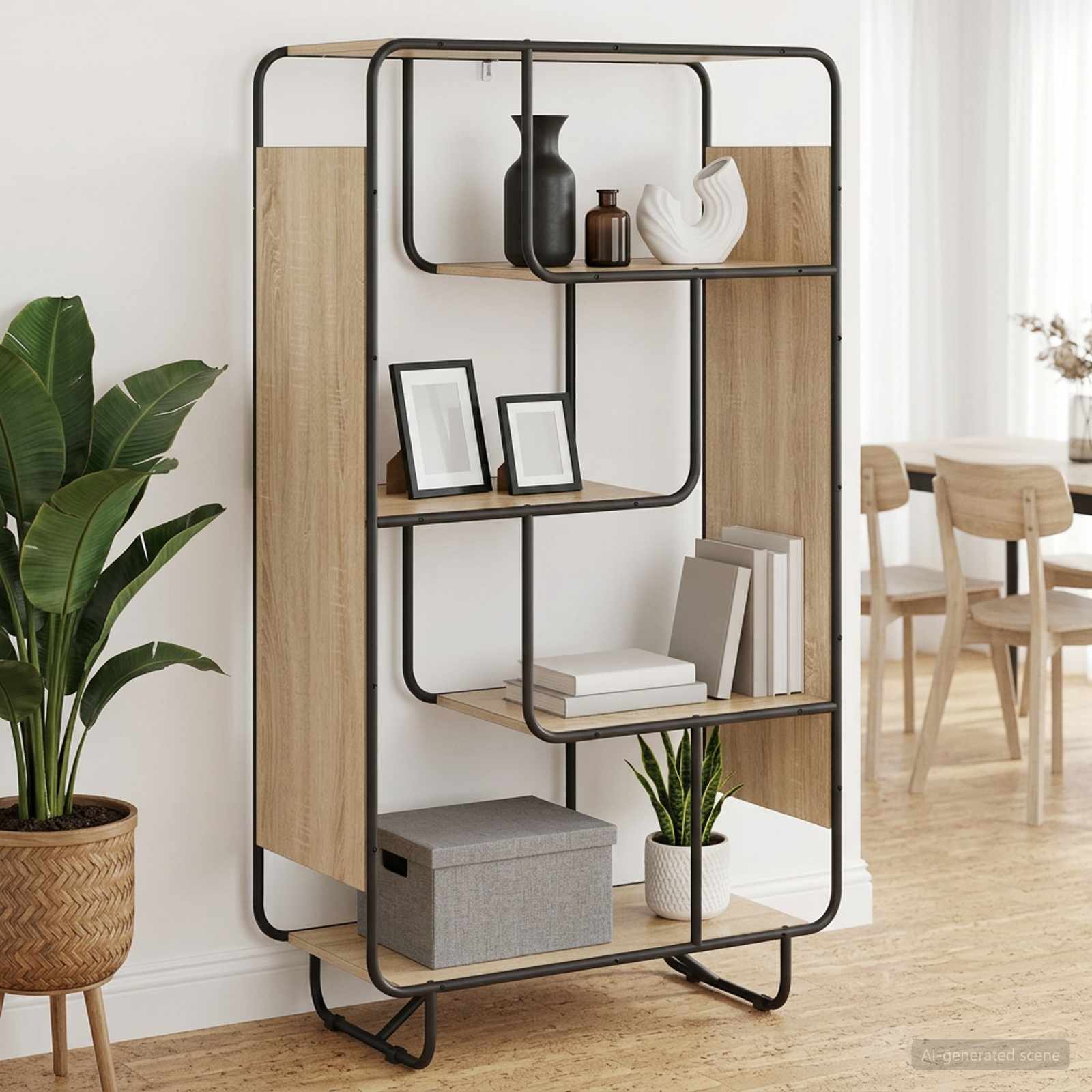 Ψηλός μπουφές Sonoma Δρυς 80 x 37.5 x 144 cm Επεξεργασμένο Ξύλο