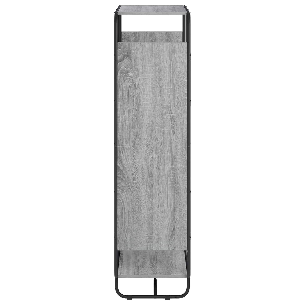 Ψηλός μπουφές Γκρι Sonoma 80 x 37.5 x 144 cm Επεξεργασμένο Ξύλο