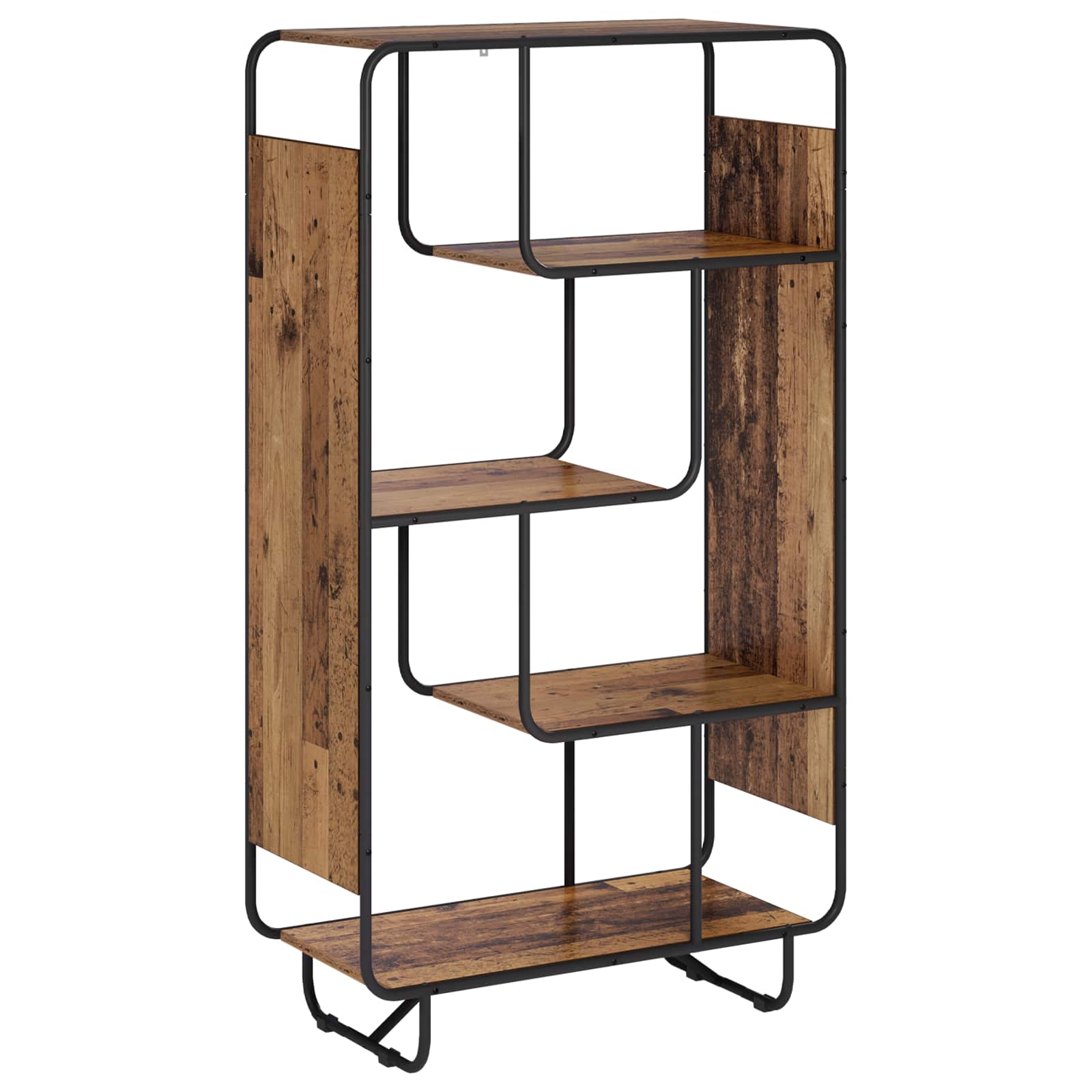 Ψηλός μπουφές Παλαιωμένο ξύλο 80 x 37.5 x 144 cm - Pakobazaar