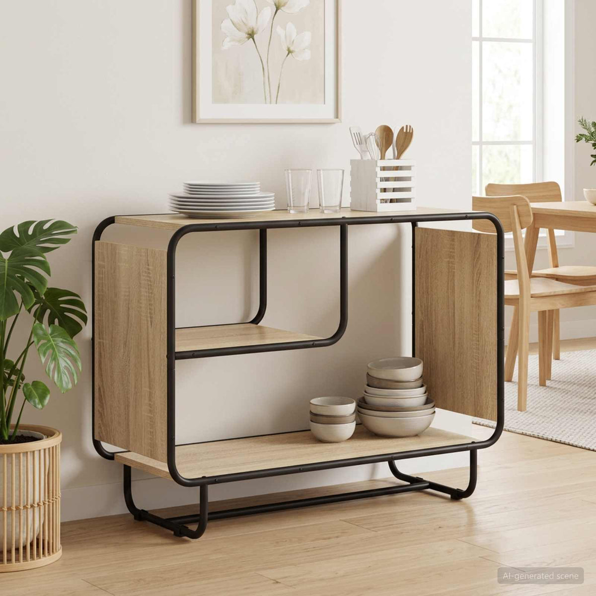Μπουφές Sonoma Δρυς 93.5 x 37.5 x 64.5 cm Επεξεργασμένο Ξύλο