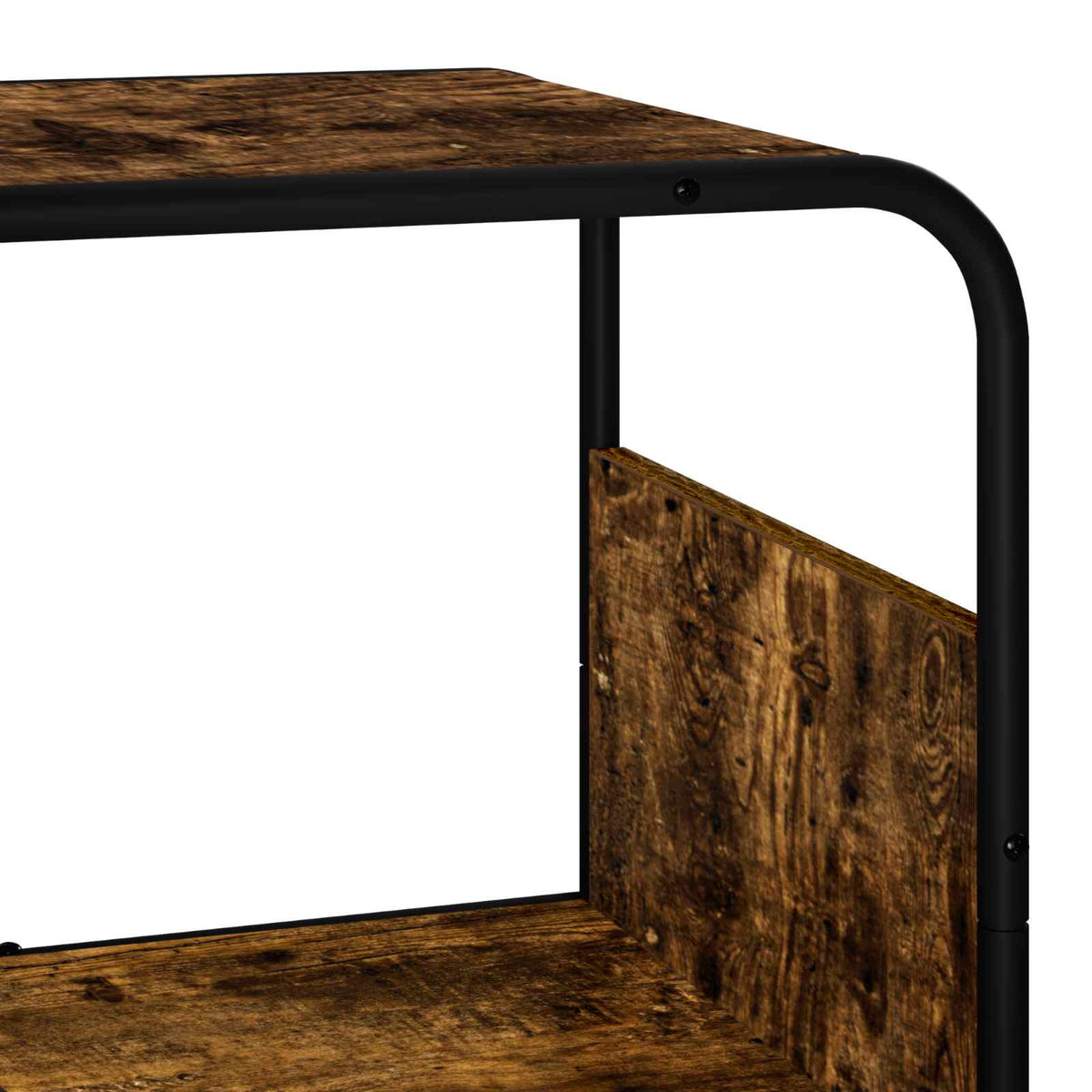 Ψηλός μπουφές Καπνισμένο Ξύλο Δρυός 93.5 x 37.5 x 144 cm