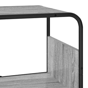 Ψηλός μπουφές Γκρι Sonoma 93.5 x 37.5 x 144 cm - Pakobazaar