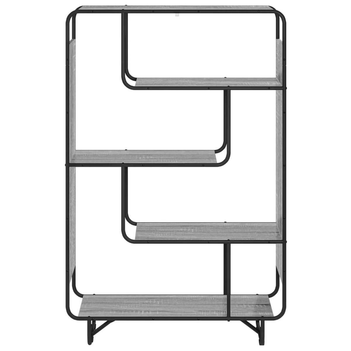 Ψηλός μπουφές Γκρι Sonoma 93.5 x 37.5 x 144 cm - Pakobazaar