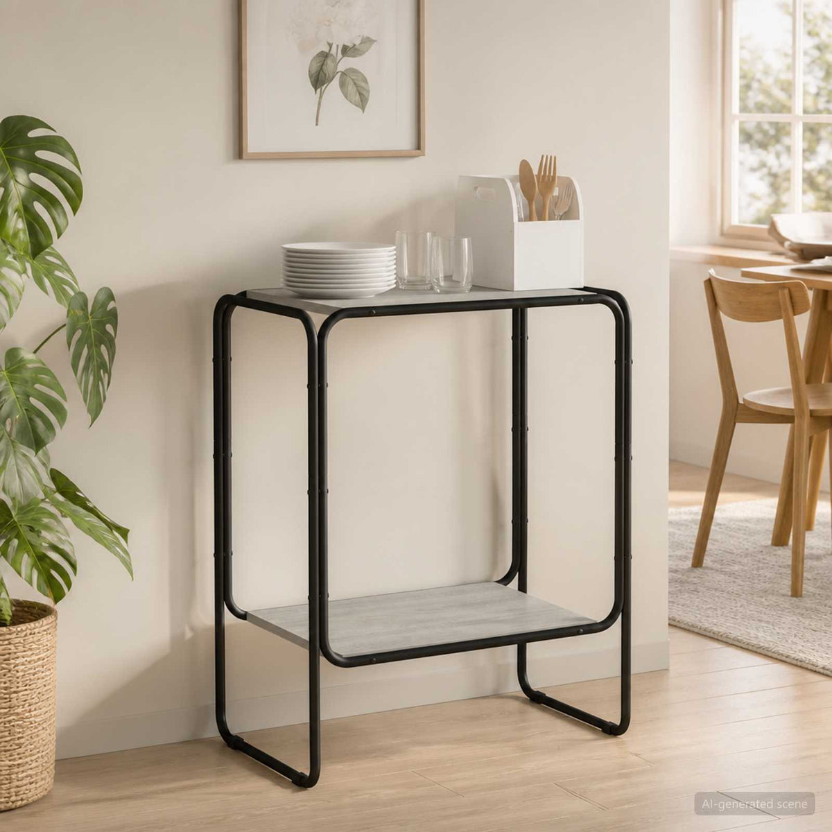 Μπουφές Γκρι Sonoma 60 x 38 x 75 εκ. Τεχνητό ξύλο