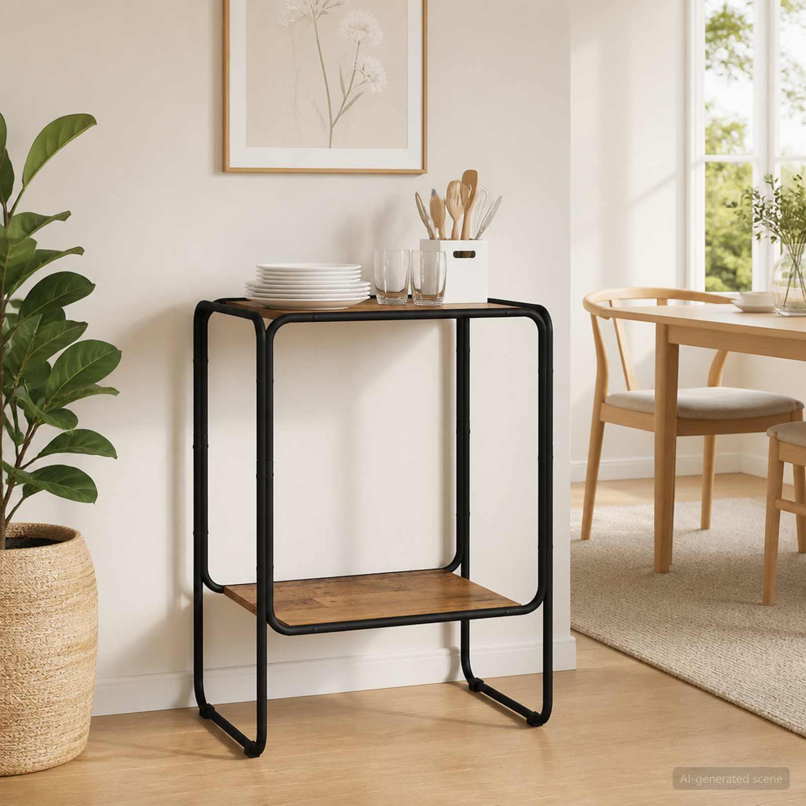 Μπουφές Παλαιωμένο ξύλο 60 x 38 x 75 εκ. Τεχνητό ξύλο