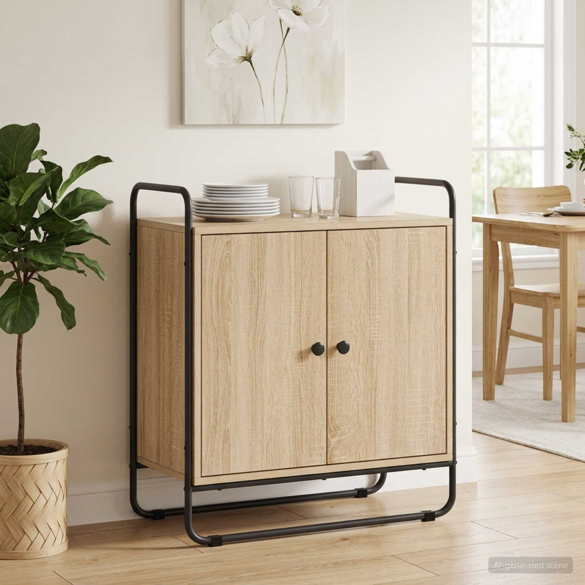 Μπουφές Sonoma Δρυς 68 x 35 x 75 cm Επεξεργασμένο Ξύλο