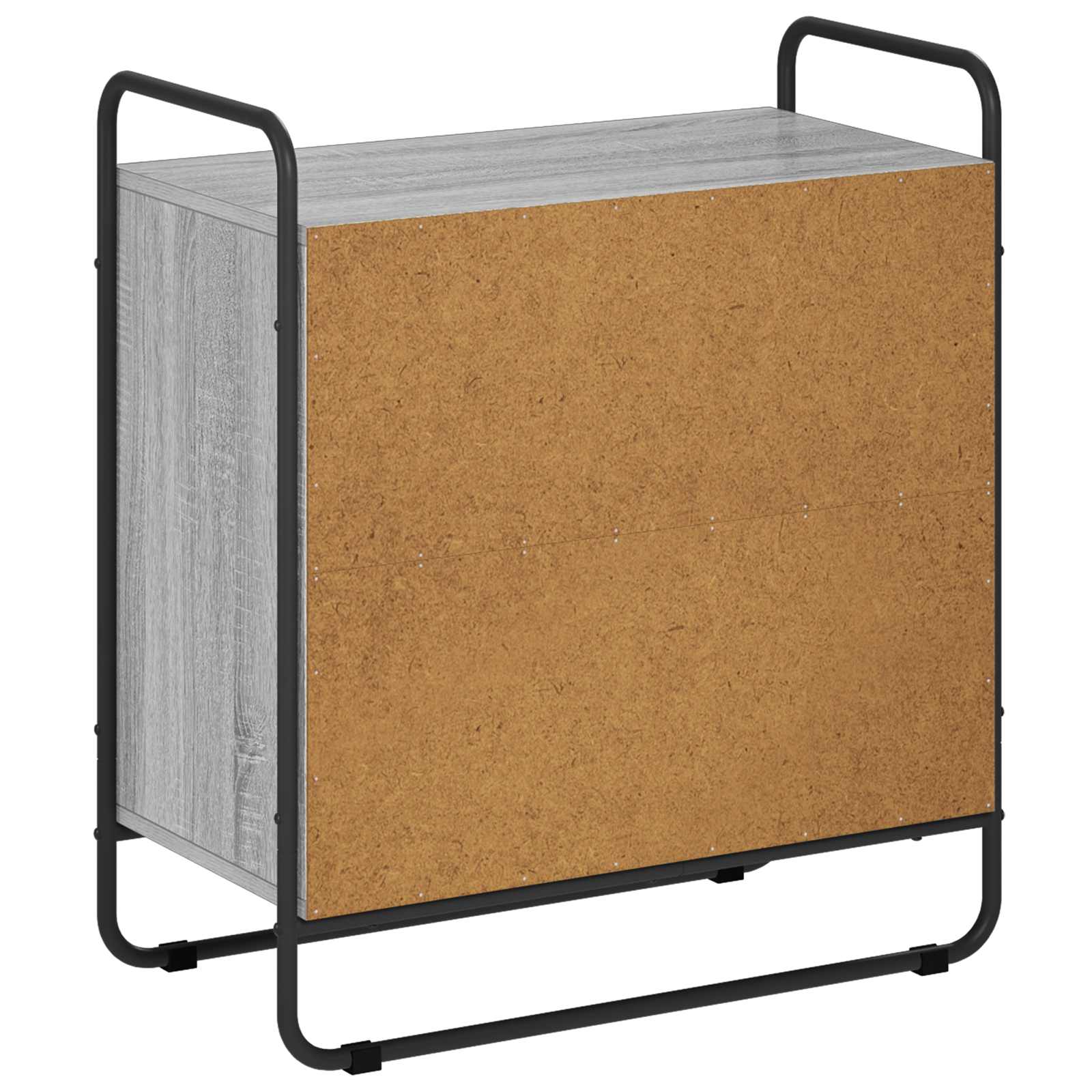 Μπουφές Γκρι Sonoma 68 x 35 x 75 cm Επεξεργασμένο Ξύλο