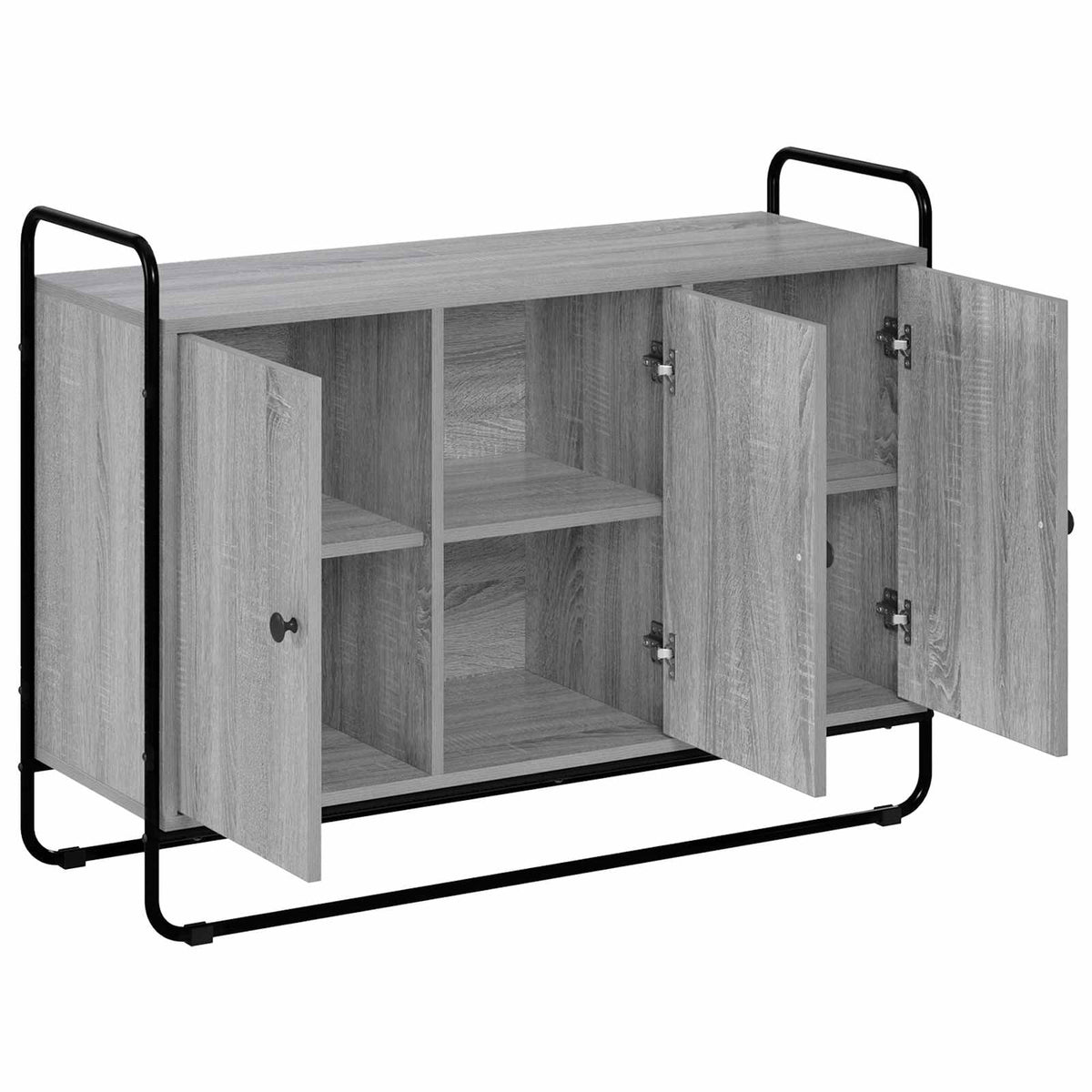 Μπουφές Γκρι Sonoma 102 x 35 x 75 εκ Επεξεργασμένο Ξύλο - Pakobazaar