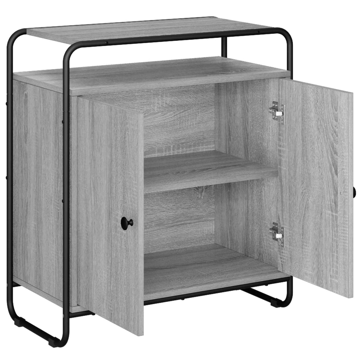 Μπουφές Γκρι Sonoma 68 x 35 x 75 cm Επεξεργασμένο Ξύλο