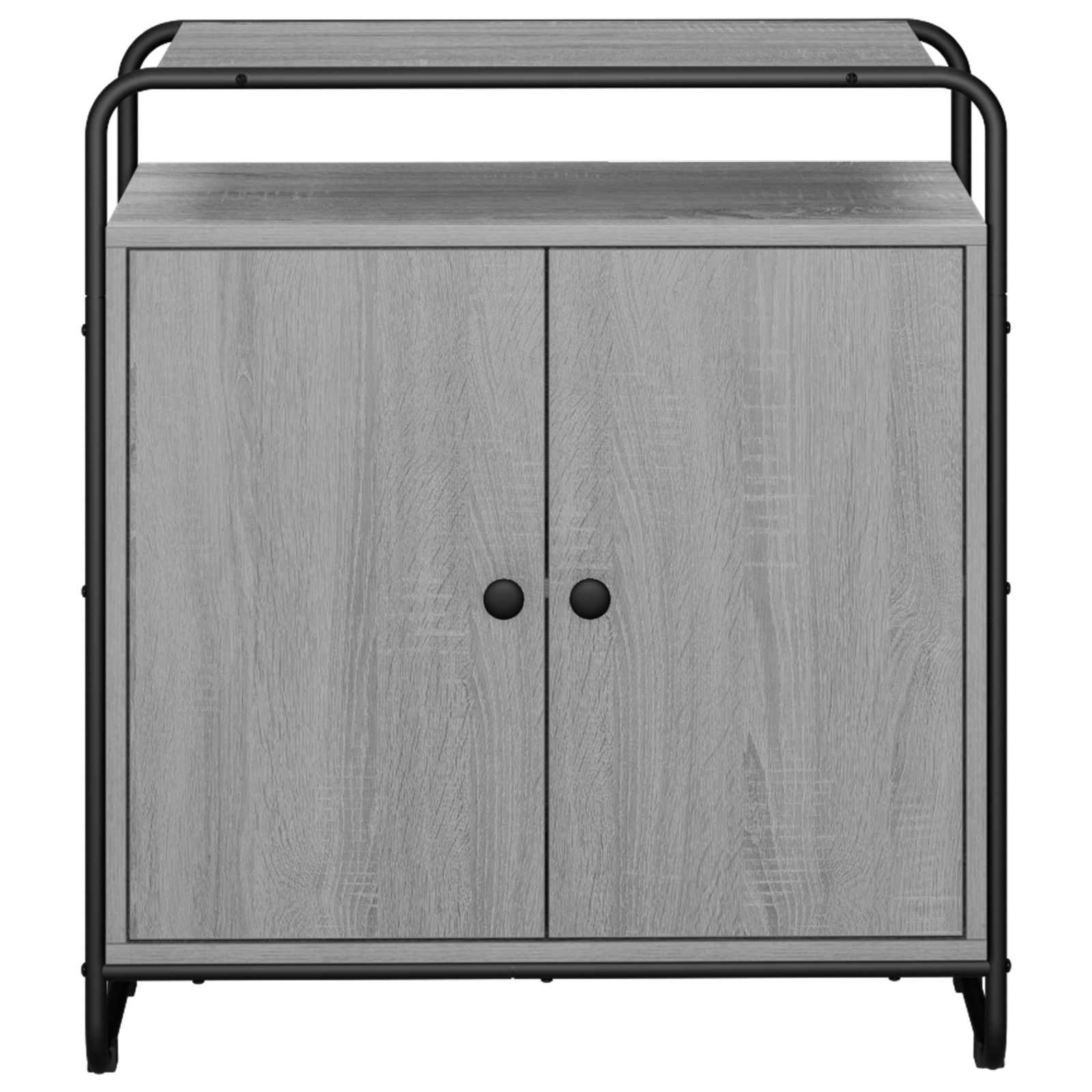 Μπουφές Γκρι Sonoma 68 x 35 x 75 cm Επεξεργασμένο Ξύλο