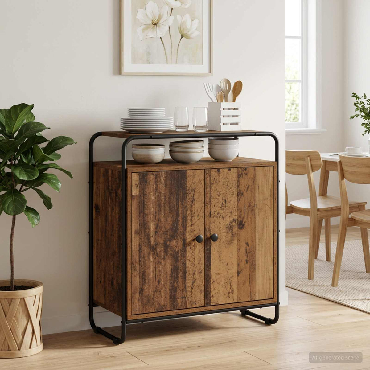 Μπουφές Παλαιωμένο ξύλο 68 x 35 x 75 cm Επεξεργασμένο Ξύλο