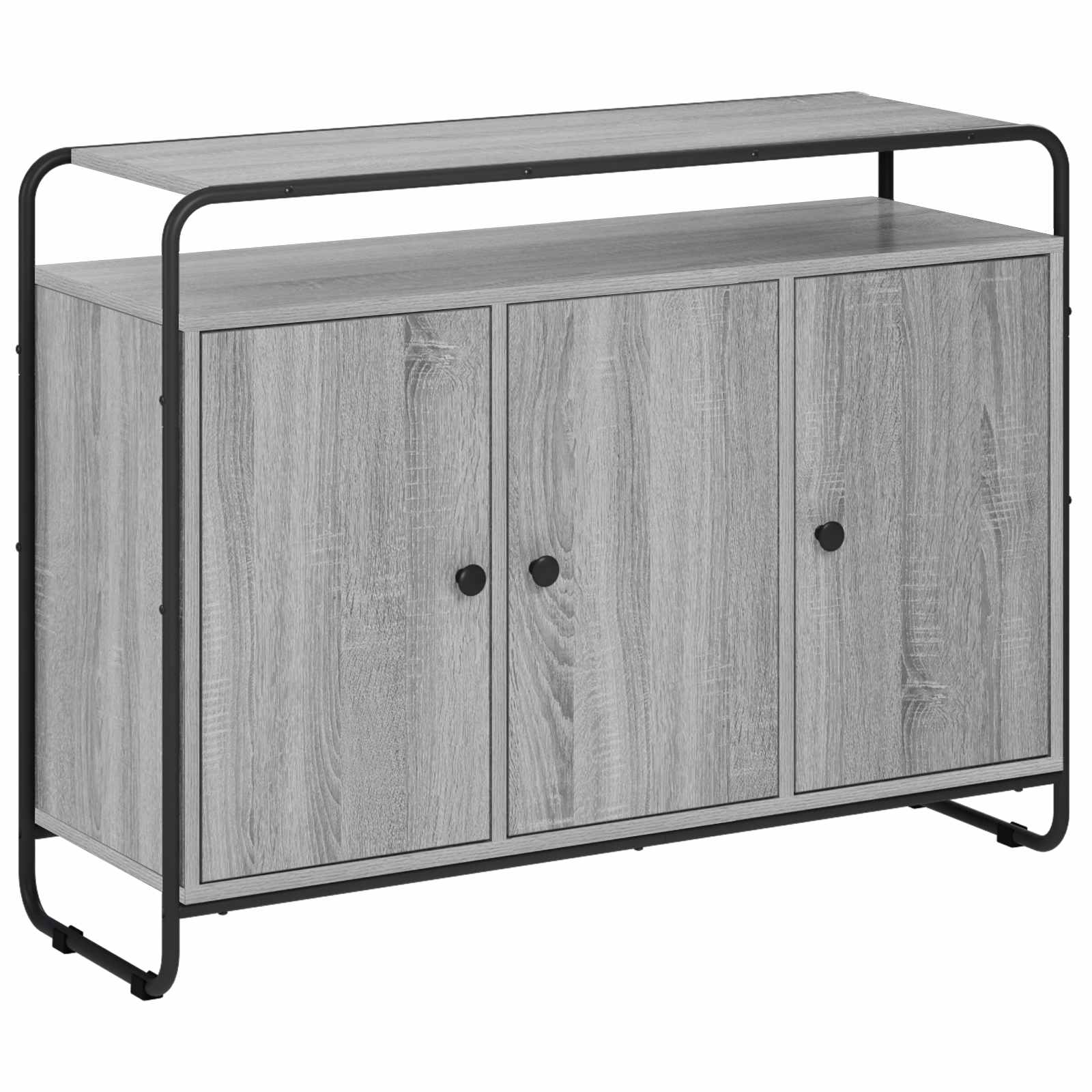 Μπουφές Γκρι Sonoma 102 x 35 x 75 εκ Επεξεργασμένο Ξύλο - Pakobazaar