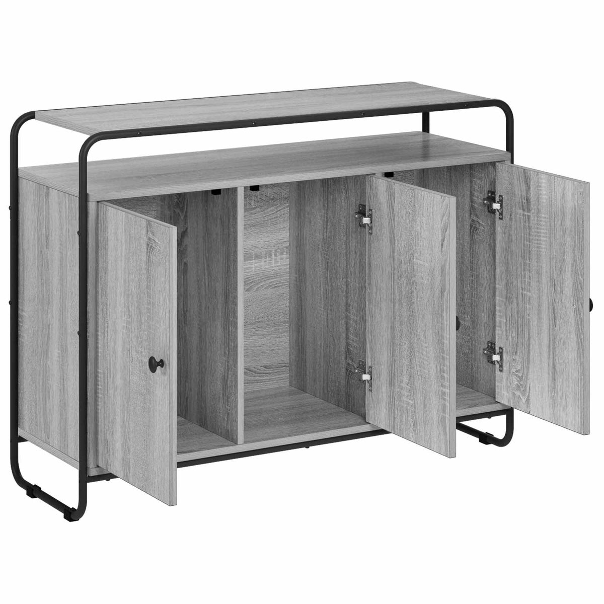 Μπουφές Γκρι Sonoma 102 x 35 x 75 εκ Επεξεργασμένο Ξύλο - Pakobazaar