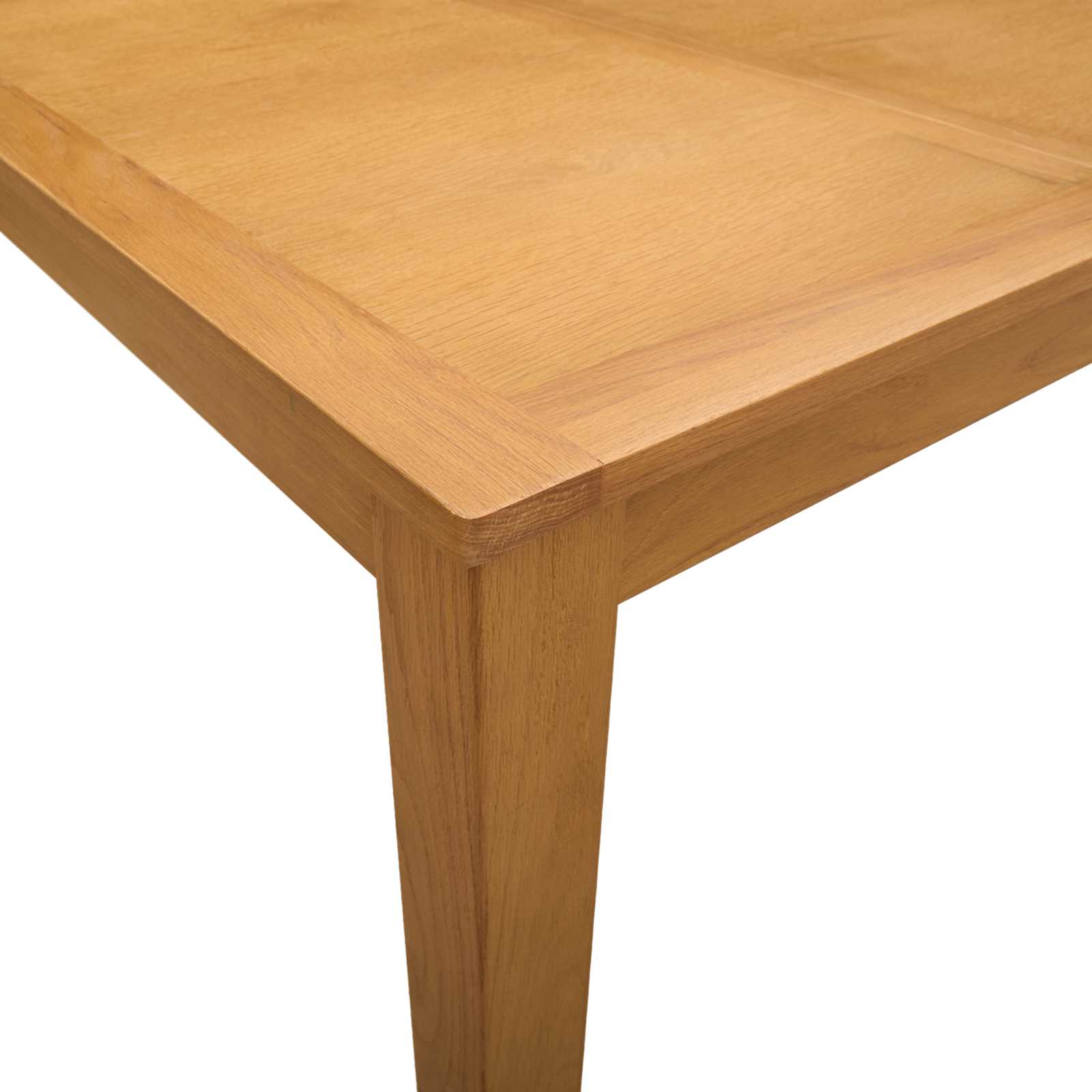 Τραπεζαρία 90 x 90 x 75 cm Στερεό Ξύλο Δρυός Φυσικό τετράγωνο - Pakobazaar
