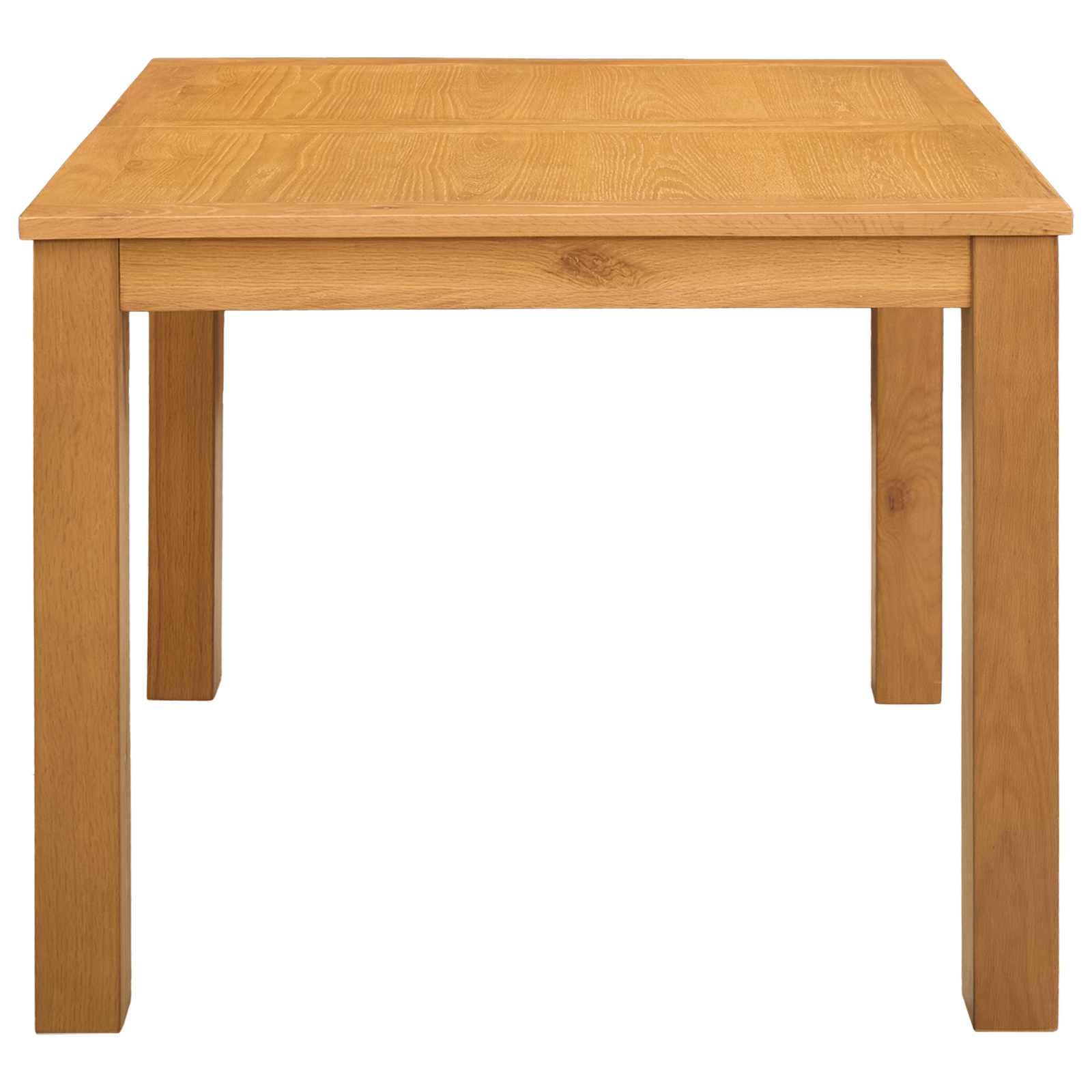Τραπεζαρία 90 x 90 x 75 cm Στερεό Ξύλο Δρυός Φυσικό τετράγωνο - Pakobazaar