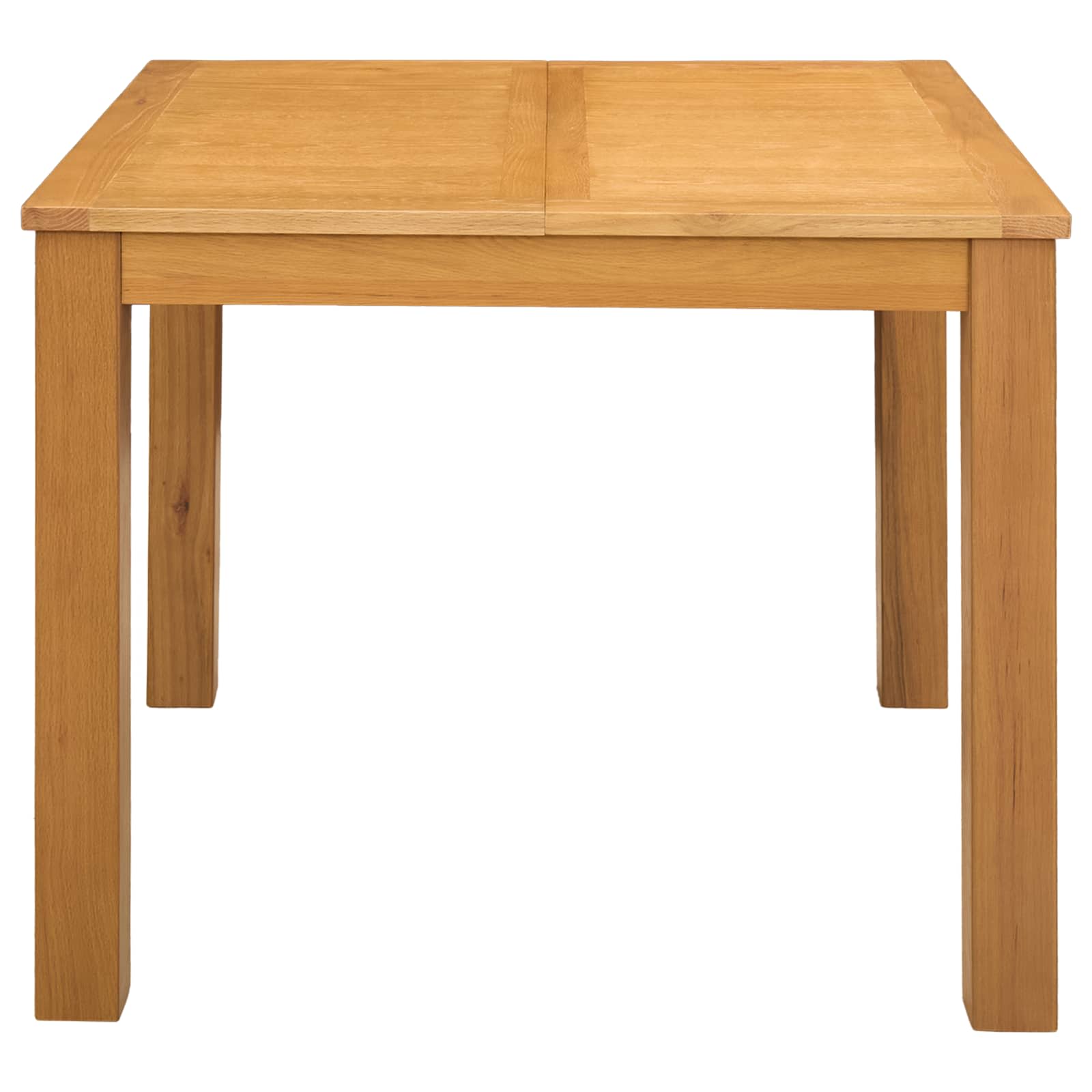 Τραπεζαρία 90 x 90 x 75 cm Στερεό Ξύλο Δρυός Φυσικό τετράγωνο - Pakobazaar