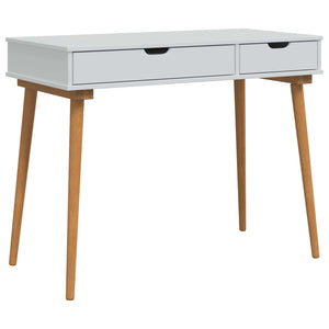 Σετ Τραπεζιού Μακιγιάζ FAUSKE 2 pcs Λευκό 100 x 50 x 143 εκ - Pakobazaar