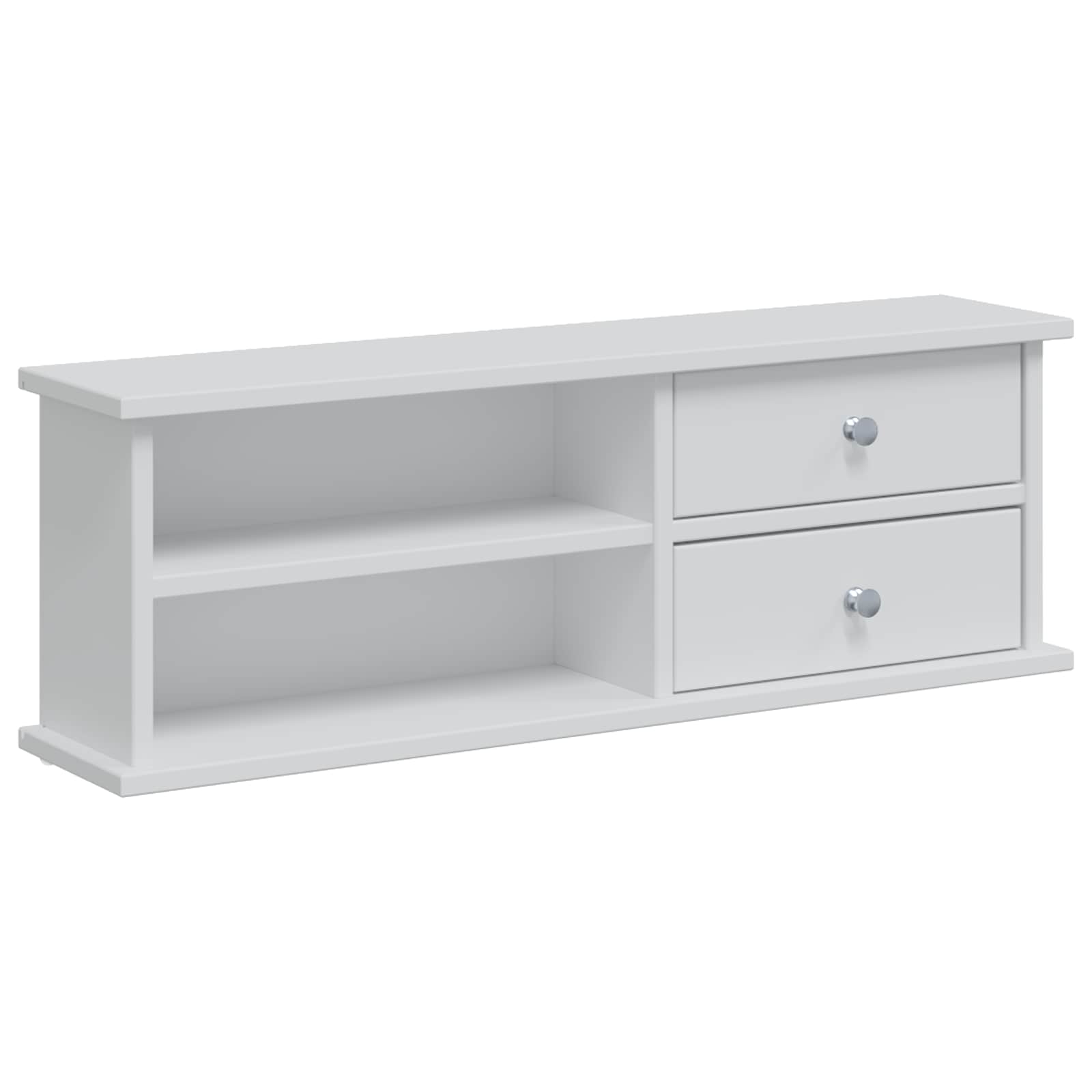 Σετ Τραπεζιού Μακιγιάζ FAUSKE 3 pcs Λευκό 76 x 50 x 103,5 εκ - Pakobazaar