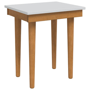 Σετ Τραπεζιού Μακιγιάζ FAUSKE 3 pcs Λευκό 76 x 50 x 143 εκ - Pakobazaar