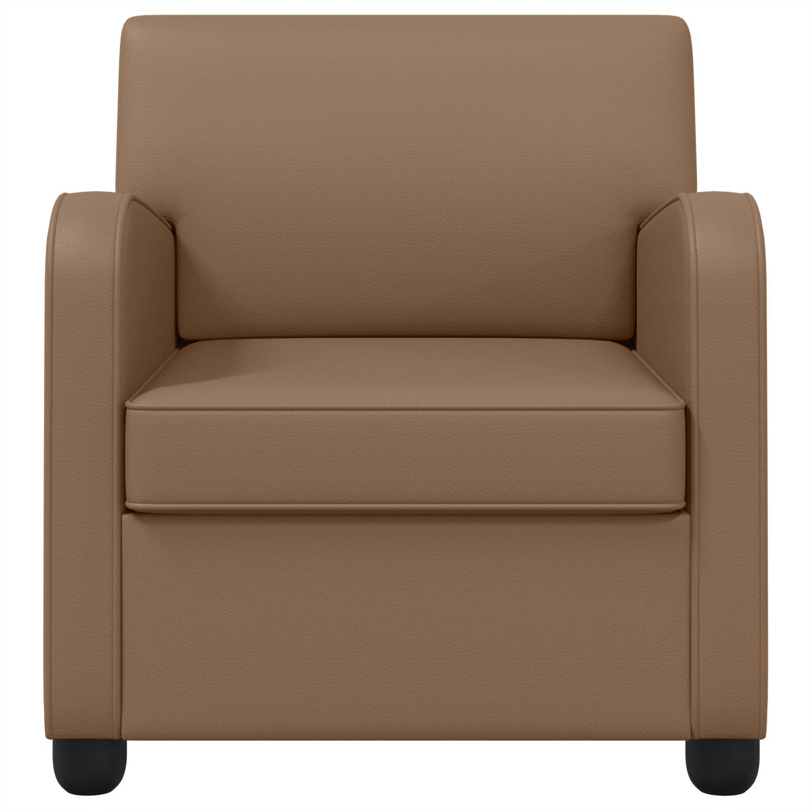 Πολυθρόνα Καπουτσίνο Τεχνητό Δέρμα - Pakobazaar