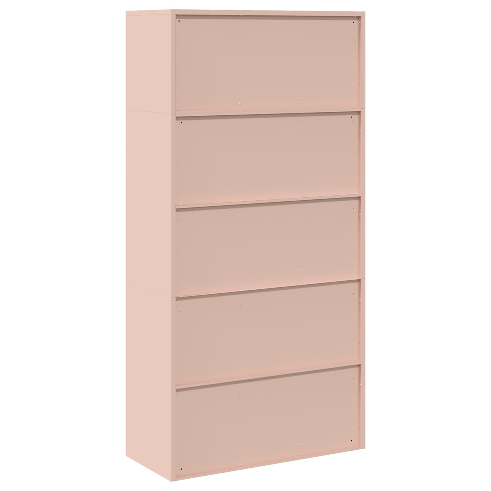 Ντουλάπι αποθήκευσης 2 τμχ. Ροζ 90 x 40 x 180 cm Ατσάλι - Pakobazaar