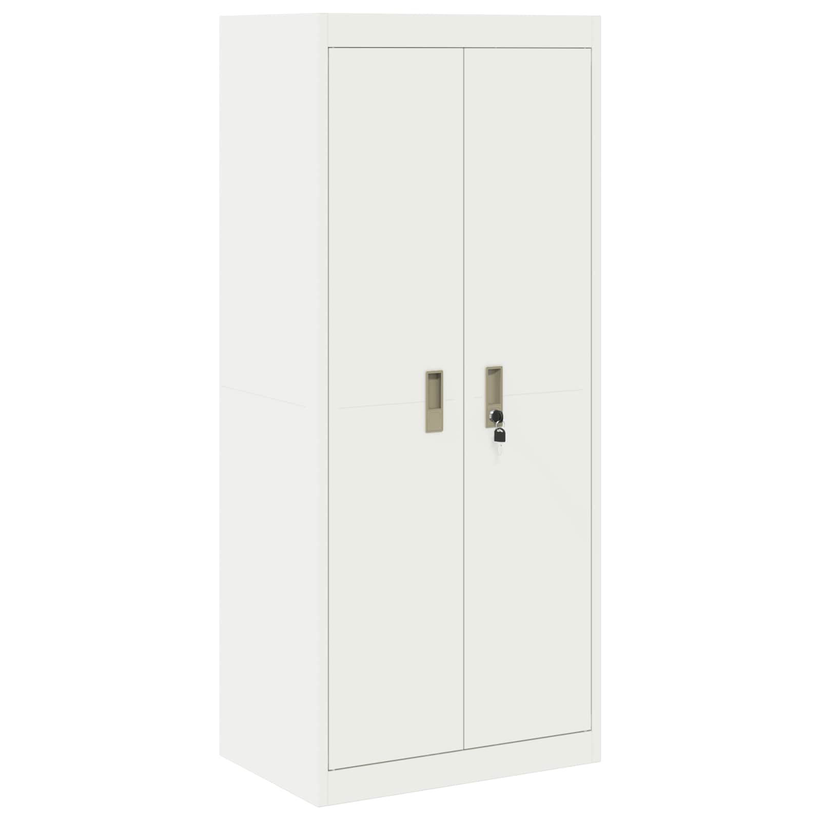 Ντουλάπι αποθήκευσης 2 τμχ. 60 x 40 x 180 εκ Ατσάλι Κλειδώσιμο - Pakobazaar